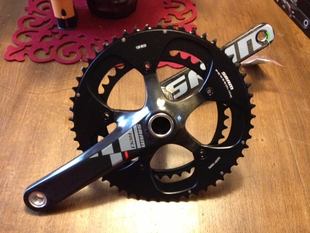 Pdalier SRAM Red 2x10V 39/53 Black