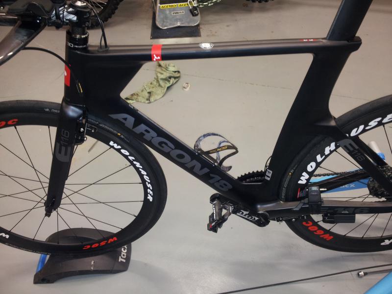 Cadre TRIATHLON ARGON18 E116 carbone 2013